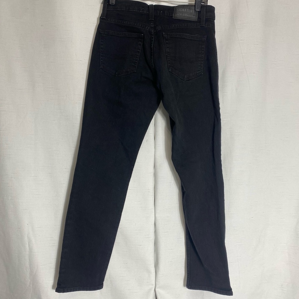 Signature by Levi Strauss & Co. Gold Men's Athletic Tech Jeans Size 29/30 - Picture 9 of 11